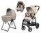 Коляска Peg Perego Veloce TC New Belvedere SLK 3 в 1 Astral 141450271 - фото 80008