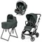 Коляска 3 в 1 Peg Perego Vivace New Culla Flex Lounge Metal 1497390737 - фото 80609