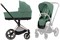 Коляска 2 в 1 Cybex Priam IV Rosegold complete Leaf Green 1965779114 - фото 8092
