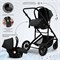 Детская коляска Sweet Baby Amare GL 3 в 1 427243 Black 292448235 - фото 81472