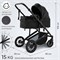 Детская коляска Sweet Baby Amare GL 3 в 1 427243 Black 292448235 - фото 81482