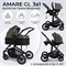 Детская коляска Sweet Baby Amare GL 3 в 1 427244 Brown 1983284032 - фото 81514