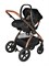 Детская коляска 3 в 1 Tomix Walker LUX BLACK+ROSE GOLD 1454966364 - фото 81899