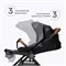 Детская коляска 3 в 1 Tomix Walker LUX BLACK+SHINNY BLACK 848029612 - фото 81907