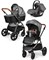 Детская коляска 3 в 1 Tomix Walker LUX GREY+DARK GREY 1657736875 - фото 81965