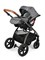 Детская коляска 3 в 1 Tomix Walker LUX GREY+DARK GREY 1657736875 - фото 81972