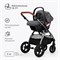 Детская коляска 3 в 1 Tomix Walker LUX GREY+DARK GREY 1657736875 - фото 81995