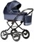 Детская коляска Indigo Barbara 21 Classic 3 в 1 с автокреслом Avionaut Cosmo Ba01 синий 276621100 - фото 82110