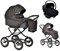 Детская коляска Indigo Barbara 21 Classic 3 в 1 с автокреслом Avionaut Cosmo Ba06 черный 79149054 - фото 82134