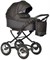 Детская коляска Indigo Barbara 21 Classic 3 в 1 с автокреслом Avionaut Cosmo Ba06 черный 79149054 - фото 82138