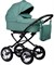 Детская коляска Indigo Barbara Eco Classic 3 в 1 с автокреслом Avionaut Cosmo Be01 шалфей кожа 1450191222 - фото 82166