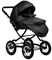 Детская коляска Indigo Barbara Eco Classic 3 в 1 с автокреслом Avionaut Cosmo Be03 черная кожа 1932547493 - фото 82197