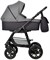 Детская коляска Indigo Charlotte Sity 3 в 1 с автокреслом Avionaut Cosmo Cs 04 черный+т.серый 1510632412 - фото 82723