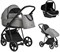 Детская коляска Roan Sol 3 в 1 с автокреслом Tutis Elo Black RSL/1011 Cloud Grey 883004941 - фото 83301