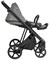 Детская коляска Roan Sol 3 в 1 с автокреслом Tutis Elo Black RSL/1011 Cloud Grey 883004941 - фото 83302