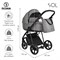Детская коляска Roan Sol 3 в 1 с автокреслом Tutis Elo Black RSL/1011 Cloud Grey 883004941 - фото 83310