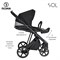 Детская коляска Roan Sol 3 в 1 с автокреслом Tutis Elo Black RSL/1016 True Black 594887704 - фото 83444