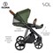 Детская коляска Roan Sol 3 в 1 с автокреслом Tutis Elo Lux Black RSL/1013 Boho Green 1647460276 - фото 83573