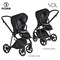 Детская коляска Roan Sol 3 в 1 с автокреслом Tutis Elo Lux Black RSL/1017 Raven 714416459 - фото 83626