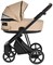 Детская коляска Roan Sol Кожа 3 в 1 с автокреслом Tutis Elo Black RSL/2021 Caramel/Black/руч.Тем.коричневый 335081342 - фото 83673