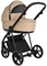 Детская коляска Roan Sol Кожа 3 в 1 с автокреслом Tutis Elo Black RSL/2021 Caramel/Black/руч.Тем.коричневый 335081342 - фото 83675