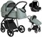 Детская коляска Roan Sol Кожа 3 в 1 с автокреслом Tutis Elo Black RSL/2023 Misti Mint/Grey/руч. Серый 413697521 - фото 83686