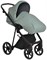 Детская коляска Roan Sol Кожа 3 в 1 с автокреслом Tutis Elo Black RSL/2023 Misti Mint/Grey/руч. Серый 413697521 - фото 83692