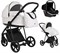 Детская коляска Roan Sol Кожа 3 в 1 с автокреслом Tutis Elo Black RSL/2024 White/Black/руч.Тем.коричневый 1027189203 - фото 83723