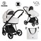 Детская коляска Roan Sol Кожа 3 в 1 с автокреслом Tutis Elo Black RSL/2024 White/Black/руч.Тем.коричневый 1027189203 - фото 83738