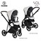 Детская коляска Roan Sol Кожа 3 в 1 с автокреслом Tutis Elo Black RSL/2024 White/Black/руч.Тем.коричневый 1027189203 - фото 83749