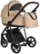 Детская коляска Roan Sol Кожа 3 в 1 с автокреслом Tutis Elo Lux Black RSL/2021 Caramel/Black/руч.Тем.коричневый 1250019647 - фото 83822