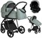 Детская коляска Roan Sol Кожа 3 в 1 с автокреслом Tutis Elo Lux Black RSL/2023 Misti Mint/Grey/руч. Серый 1474532352 - фото 83828