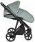 Детская коляска Roan Sol Кожа 3 в 1 с автокреслом Tutis Elo Lux Black RSL/2023 Misti Mint/Grey/руч. Серый 1474532352 - фото 83840