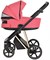 Детская коляска Roan Sol Luxury 3 в 1 с автокреслом Tutis Elo Black RSL/4040 Viva Magenta/Gold 1021716423 - фото 83940
