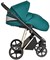 Детская коляска Roan Sol Luxury 3 в 1 с автокреслом Tutis Elo Black RSL/4045 Deep Lake/Gold 1859278238 - фото 84002