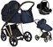 Детская коляска Roan Sol Luxury 3 в 1 с автокреслом Tutis Elo Black RSL/4047 Mystic Blue/Rose Gold 567201949 - фото 84059