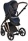 Детская коляска Roan Sol Luxury 3 в 1 с автокреслом Tutis Elo Black RSL/4047 Mystic Blue/Rose Gold 567201949 - фото 84078