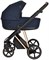 Детская коляска Roan Sol Luxury 3 в 1 с автокреслом Tutis Elo Black RSL/4047 Mystic Blue/Rose Gold 567201949 - фото 84085