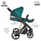 Детская коляска Roan Sol Luxury 3 в 1 с автокреслом Tutis Elo Lux Black RSL/4045 Deep Lake/Gold 109530326 - фото 84257