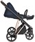 Детская коляска Roan Sol Luxury 3 в 1 с автокреслом Tutis Elo Lux Black RSL/4047 Mystic Blue/Rose Gold 3709831 - фото 84329