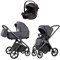 Коляска Carrello Vector 2025 CRL-6551 Ammonite AY329 Pro Absolute Black 3 в 1 Ultimate Grey 138512253 - фото 84841