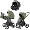 Коляска Carrello Vector 2025 CRL-6551 Vega Absolute Black 3 в 1 Field Green 910617605 - фото 84893