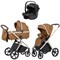 Коляска Carrello Vector CRL-6550 Ammonite AY329 Pro Absolute Black 3 в 1 Coral Beige 1471945362 - фото 84992