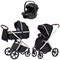 Коляска Carrello Vector CRL-6550 Ammonite AY329 Pro Absolute Black 3 в 1 Pearl Black 186813247 - фото 85190