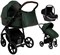 Детская коляска Roan Esso 2025 3 в 1 с автокреслом Tutis Elo Black ESS113/1 Dark Green/Black 238318733 - фото 85661