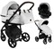 Детская коляска Roan Esso 2025 Кожа 3 в 1 с автокреслом Tutis Elo Lux Black ESSK/215/1 White/Black/руч.Тем.коричневый 1175465666 - фото 86028