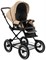 Детская коляска Roan Bass Next Classic Кожа d12 3 в 1 с автокреслом Elo Black RCL302/1 Caramel 1550321714 - фото 86221