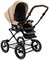 Детская коляска Roan Bass Next Classic Кожа d12 3 в 1 с автокреслом Elo Black RCL302/1 Caramel 1550321714 - фото 86225