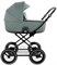 Детская коляска Roan Bass Next Classic Кожа d12 3 в 1 с автокреслом Elo Black RCL303/1 Misty Mint/Grey 864424911 - фото 86257