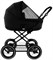 Детская коляска Roan Bass Next Classic Кожа d12 3 в 1 с автокреслом Elo Lux Black RCL300/1 Black 1912292145 - фото 86280